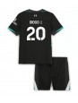 Liverpool Diogo Jota #20 Bortedraktsett Barn 2024-25 Korte ermer (+ bukser)